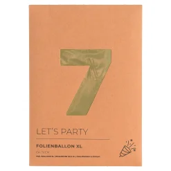 Cheap Ballon En Feuille Xl Numero 7 Ballons