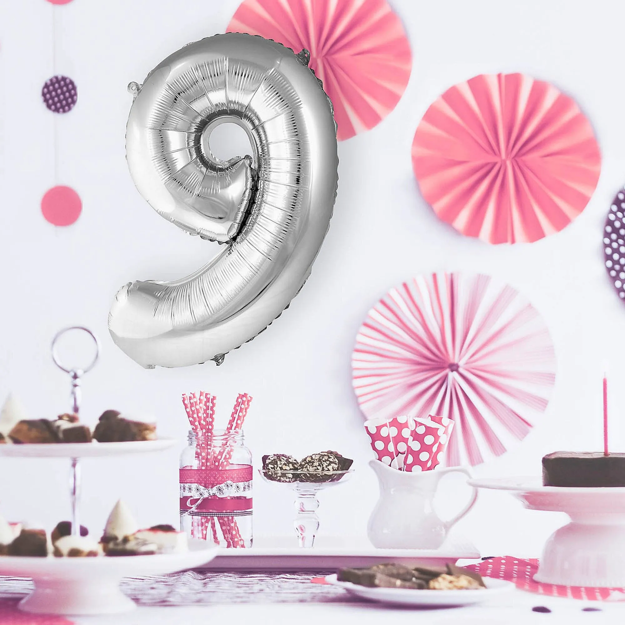 Online Ballon En Film Plastique En Forme De 9 Ballons