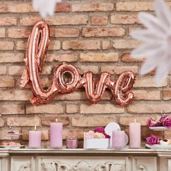 Discount Ballon En Film Plastique Love (Amour) Idées De Cadeaux