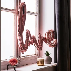 Discount Ballon En Film Plastique Love (Amour) Idées De Cadeaux