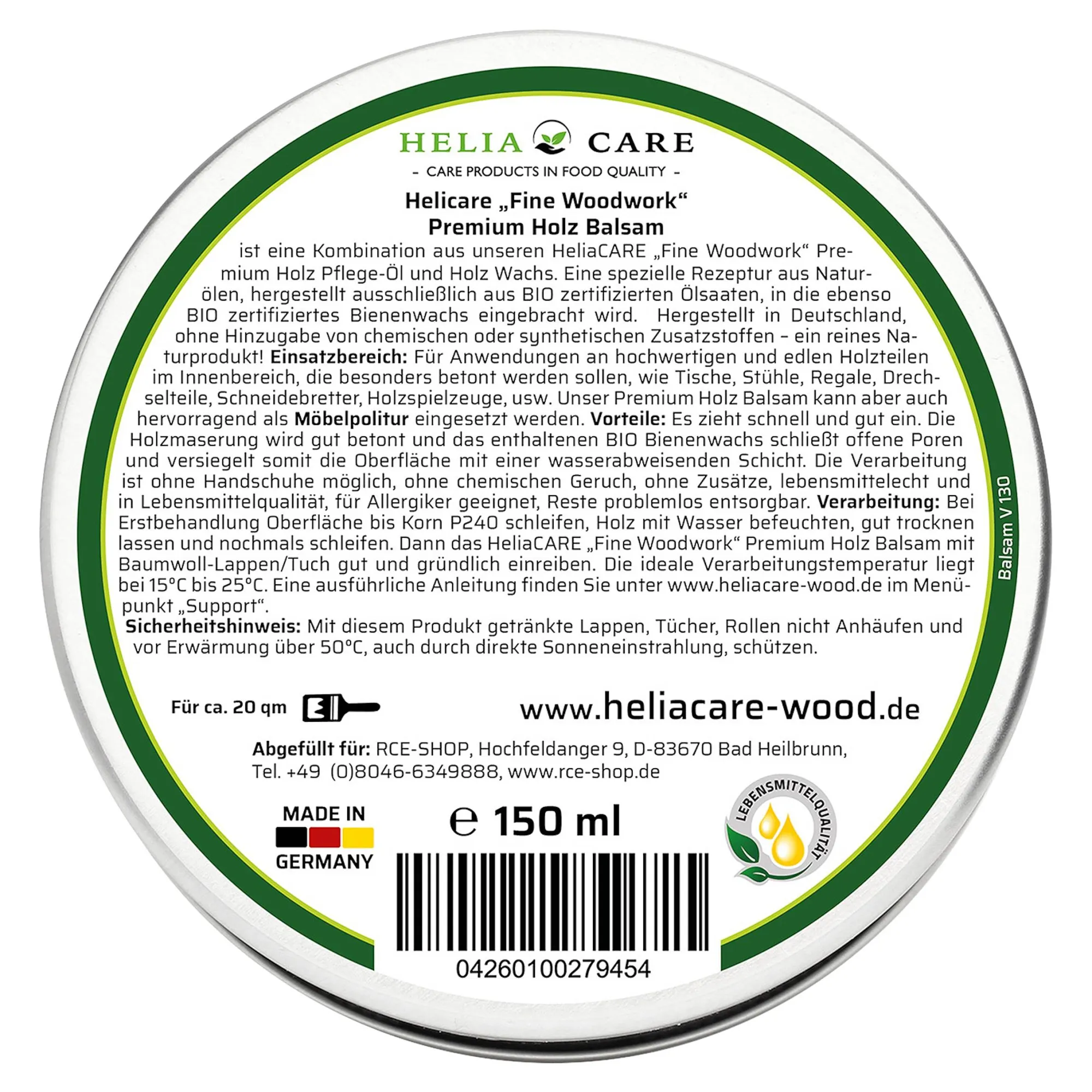 Hot Baume Pour Bois Et Meubles Bio Protection Des Meubles