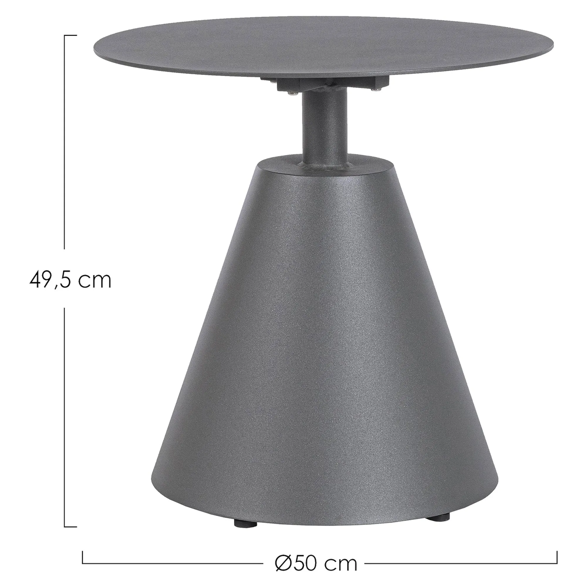 Fashion Bizzotto Table D'Appoint D'Exterieur Aloha Meubles De Jardin & De Balcon