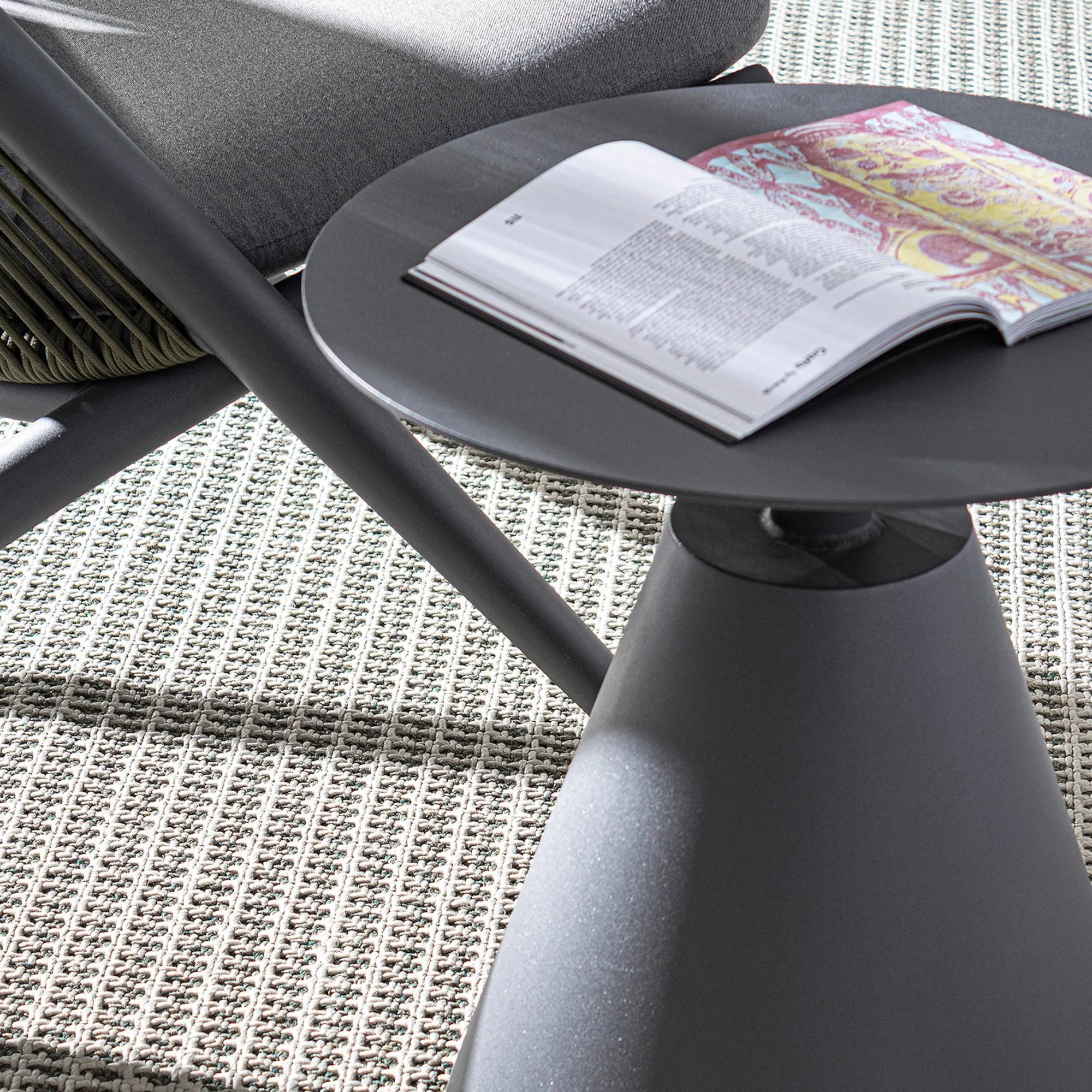 Fashion Bizzotto Table D'Appoint D'Exterieur Aloha Meubles De Jardin & De Balcon