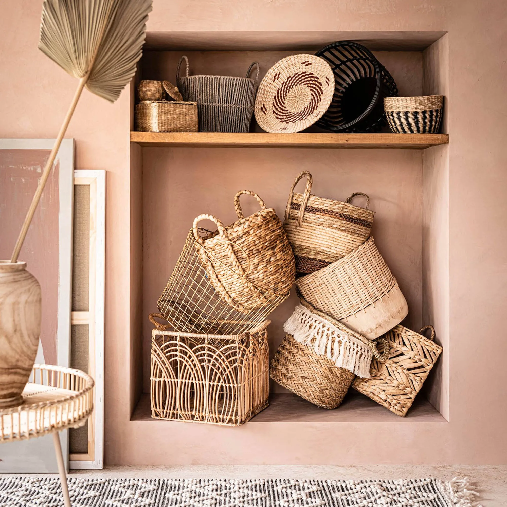 Store Bol Décoratif, Tresse Plateaux & Bols