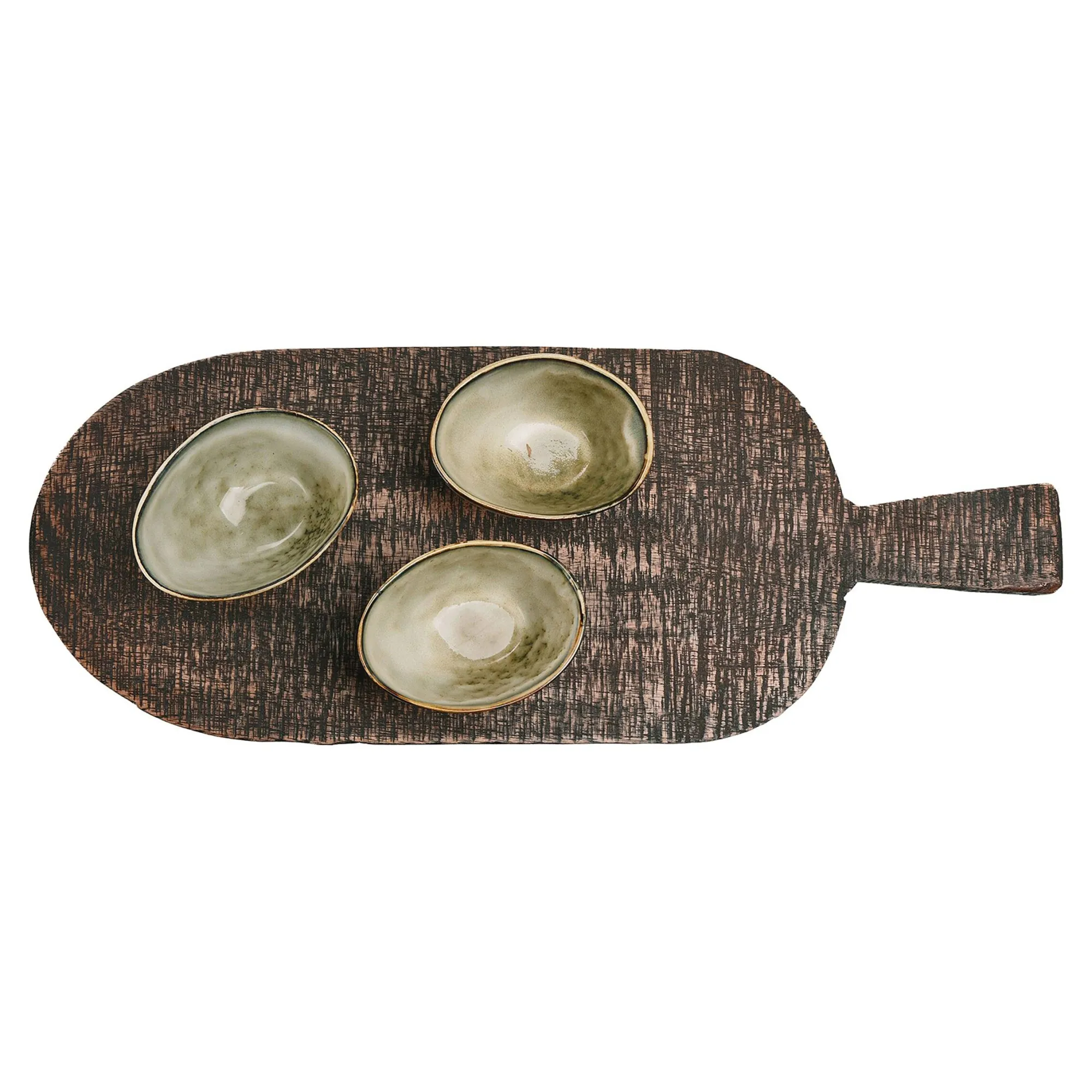 New Bols A Dips Riva Avec Planche De Service Vaisselle