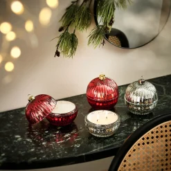Outlet Bougie A Motif Xl Boule D'Arbre Idées De Cadeaux