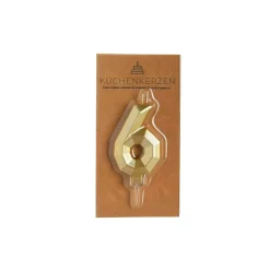 Outlet Bougie D'Anniversaire Chiffre 6 Bougies