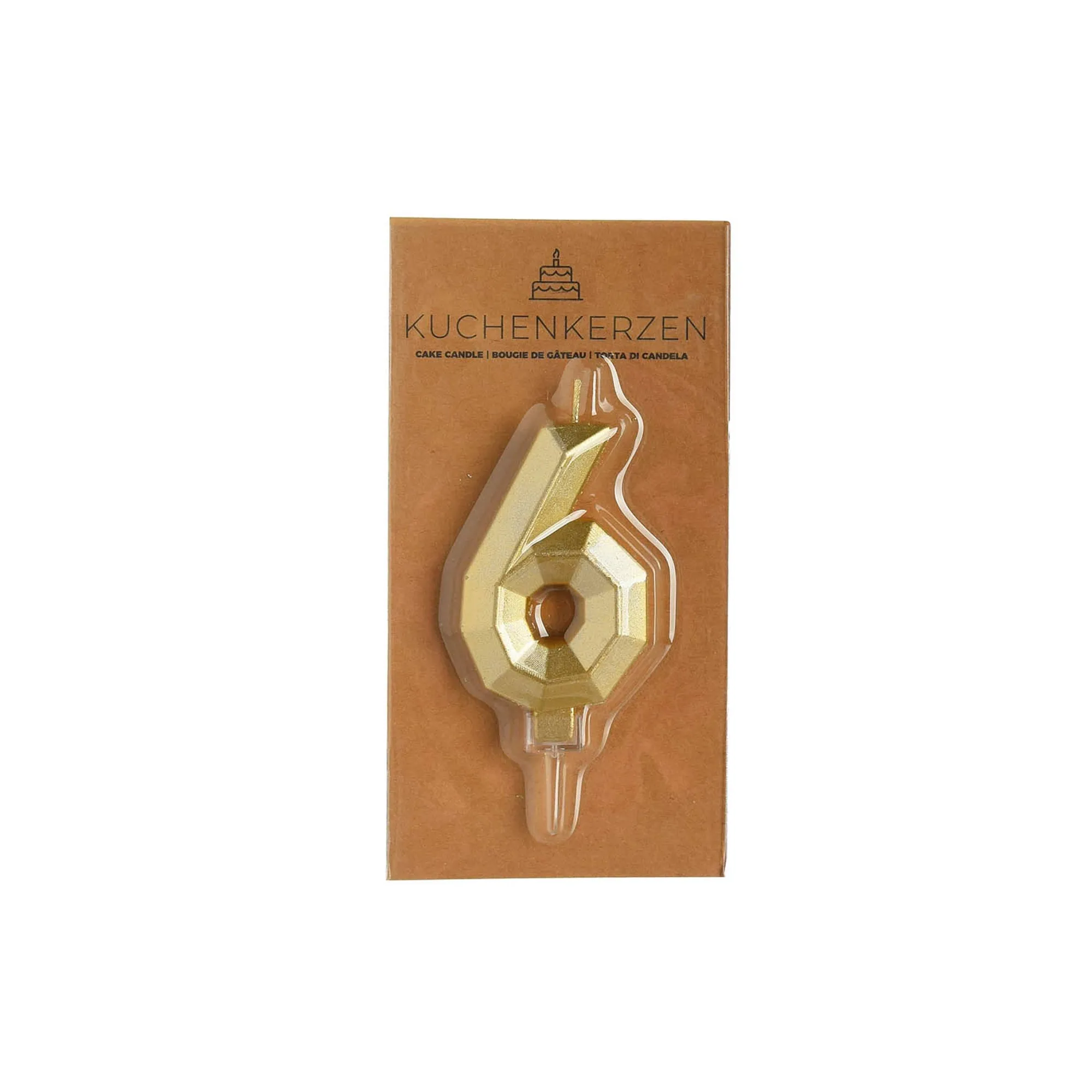 Outlet Bougie D'Anniversaire Chiffre 6 Bougies