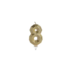 Flash Sale Bougie D'Anniversaire Chiffre 8 Bougies