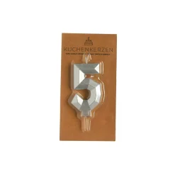 Outlet Bougie D'Anniversaire Chiffre 5 Bougies