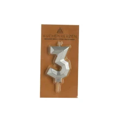 Cheap Bougie D'Anniversaire Numero 3 Bougies