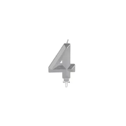 Store Bougie Gateau Numero 4 Bougies