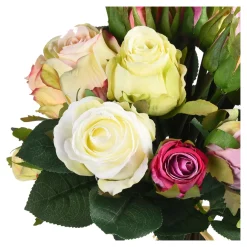 Outlet Bouquet De Fleurs Artificielles Roses Idées De Cadeaux