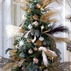 Outlet Bouquet De Fleurs Sechees Scintillantes Miscanthus Idées De Cadeaux