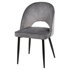 Outlet Chaise En Velours Rafael Chaises