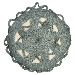 Online Coussin En Jute Flower Coussins