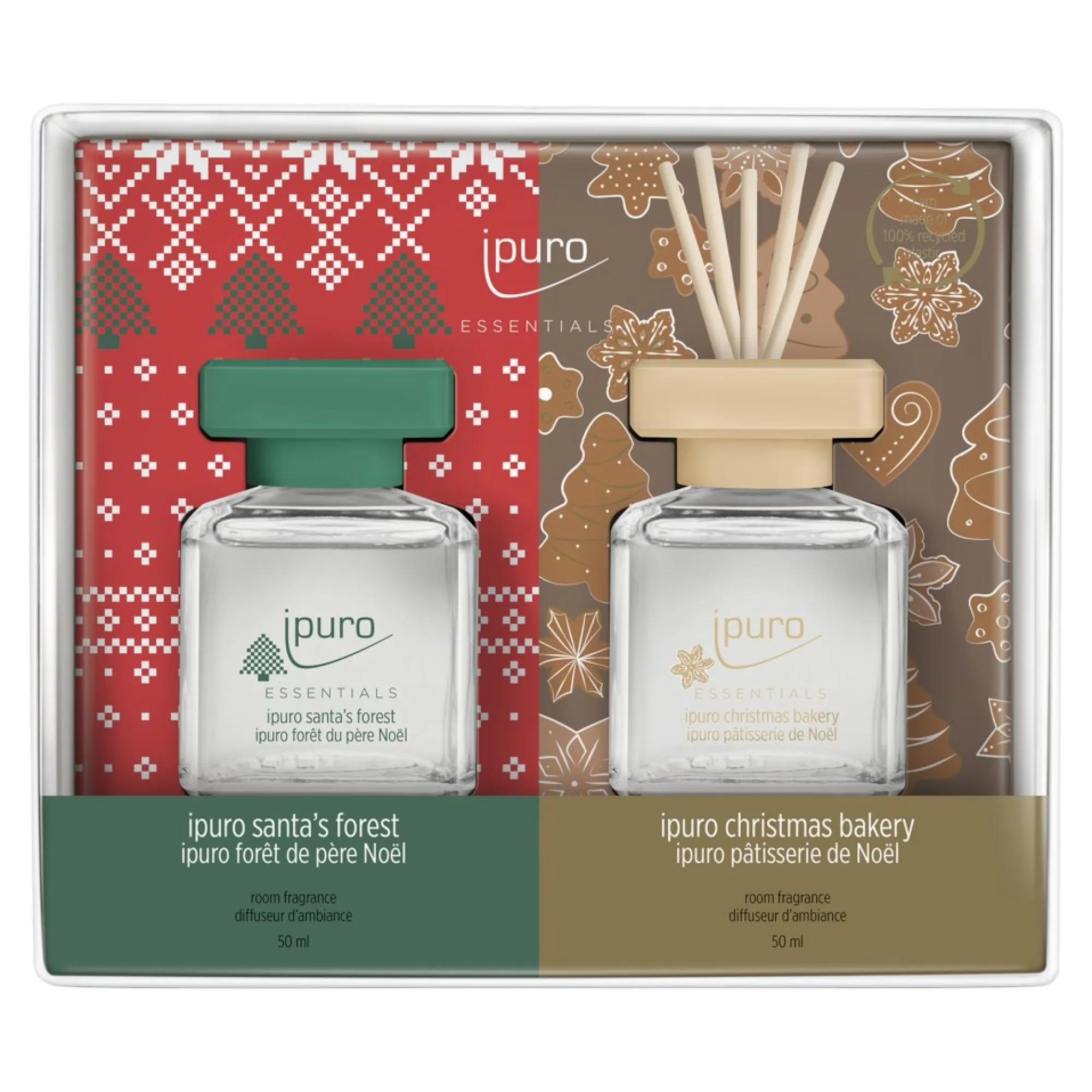Cheap Essentials Set De Parfum D'Ambiance Santa'S Forest & Christmas Bakery Idées De Cadeaux