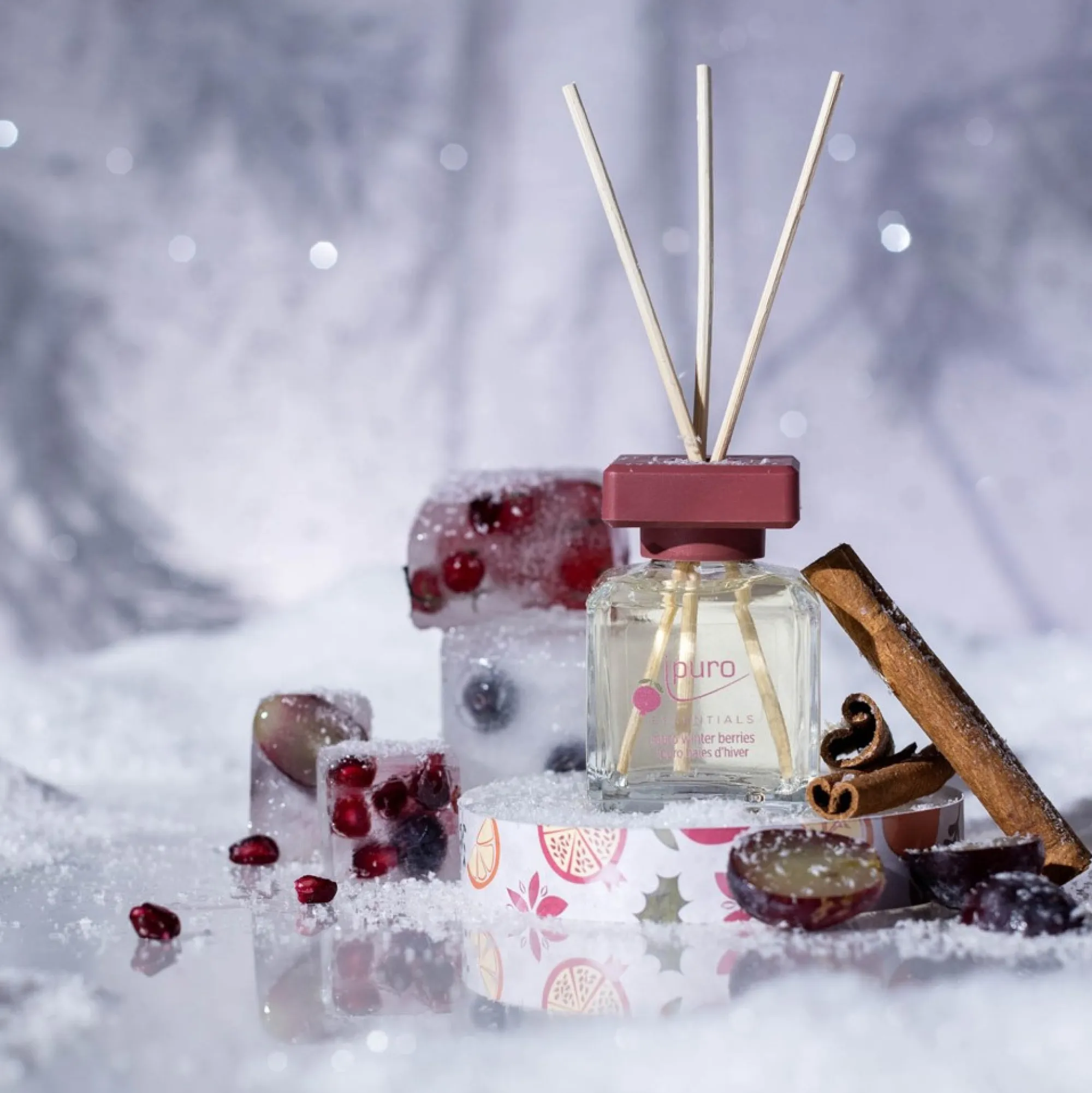 Best Sale Essentials Set De Parfum D'Ambiance Snowflake & Winter Berries Idées De Cadeaux