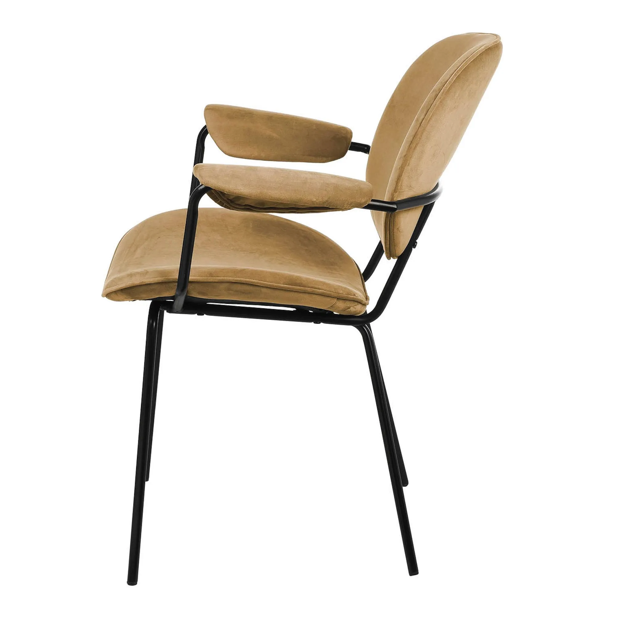 New Fauteuil En Velours Gunni Chaises