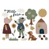 Cheap Feuilles De Stickers Muraux Little Farm Décoration Murale