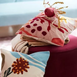 Hot Housse De Coussin Abstract Flower Idées De Cadeaux