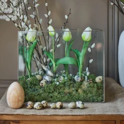 Fashion Objet Décoratif Oeuf Flowers Idées De Cadeaux