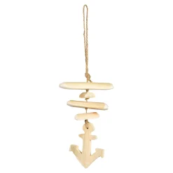 Cheap Objet Décoratif Wood Anchor Pendentifs & Guirlandes