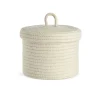 Online Panier De Rangement Corde Avec Couvercle Rangement