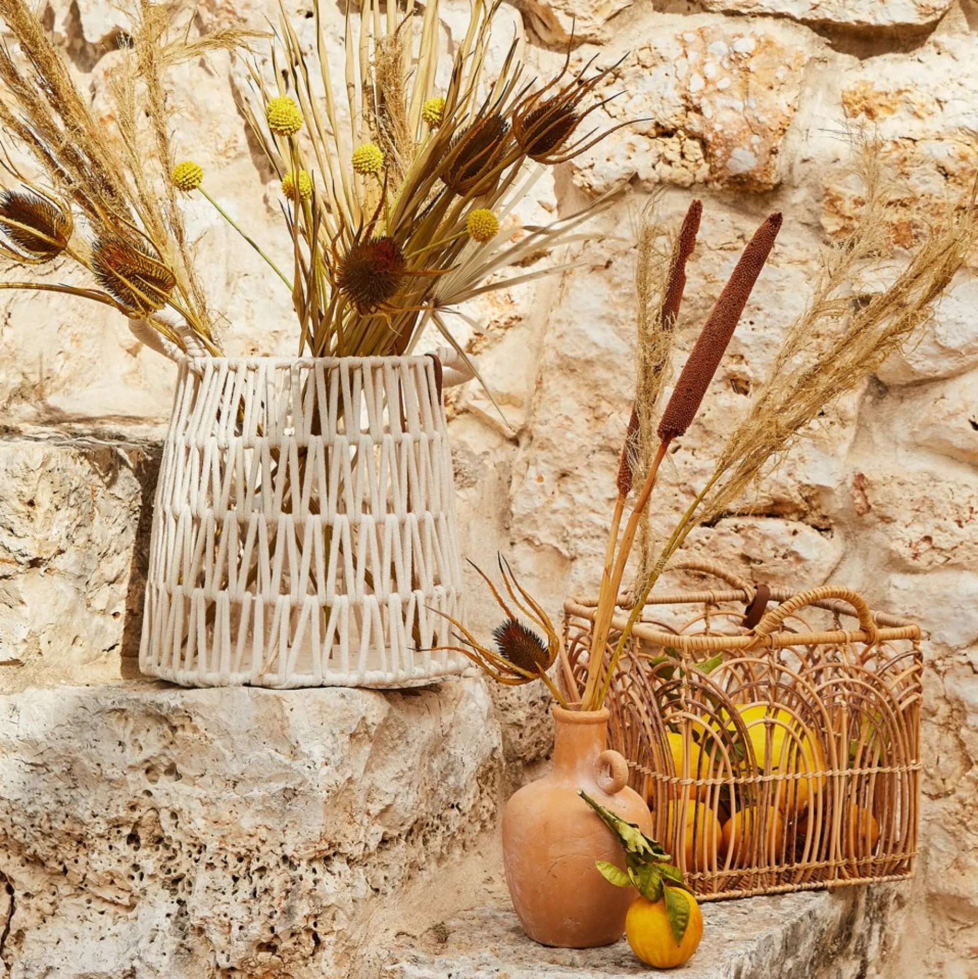 Sale Panier De Rangement En Macrame Idées De Cadeaux