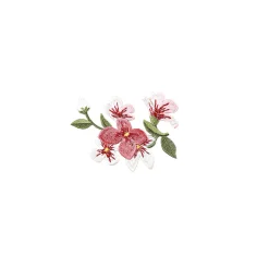 Clearance Patch Branche Fleurie Pour Textile Étiquettes Cadeaux