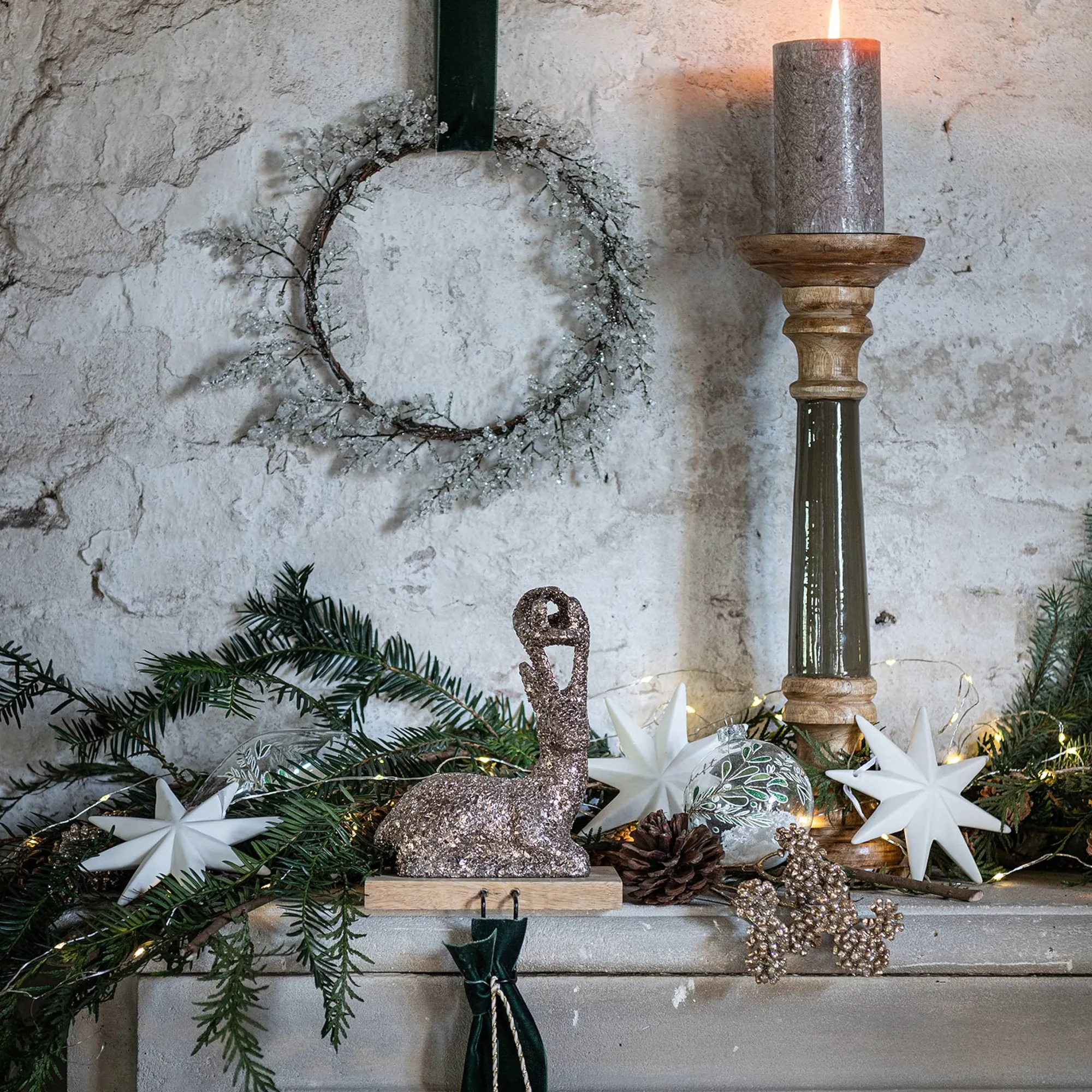Store Porte-Bougies En Forme De Souche Curve Bougeoirs & Photophores