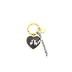 Sale Porte-Cles Coeur Lama Idées De Cadeaux