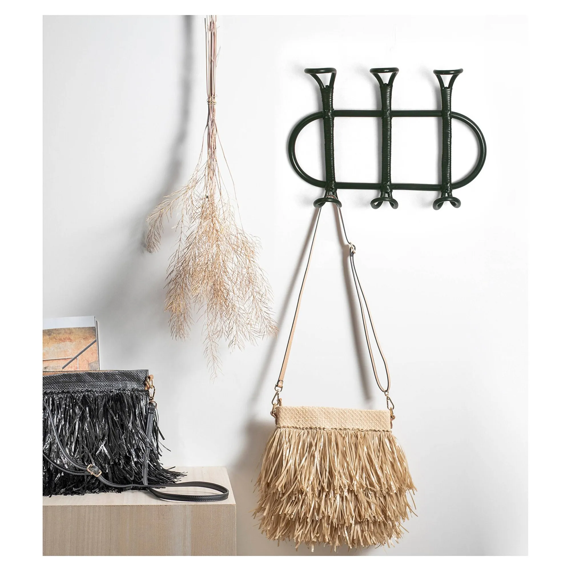Online Portemanteau Mural En Rotin Flora Vestiaires