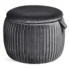 Shop Pouf En Velours Agnes Avec Espace De Rangement Idées De Cadeaux