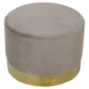 Fashion Pouf En Velours Marla Idées De Cadeaux