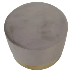 Fashion Pouf En Velours Marla Idées De Cadeaux