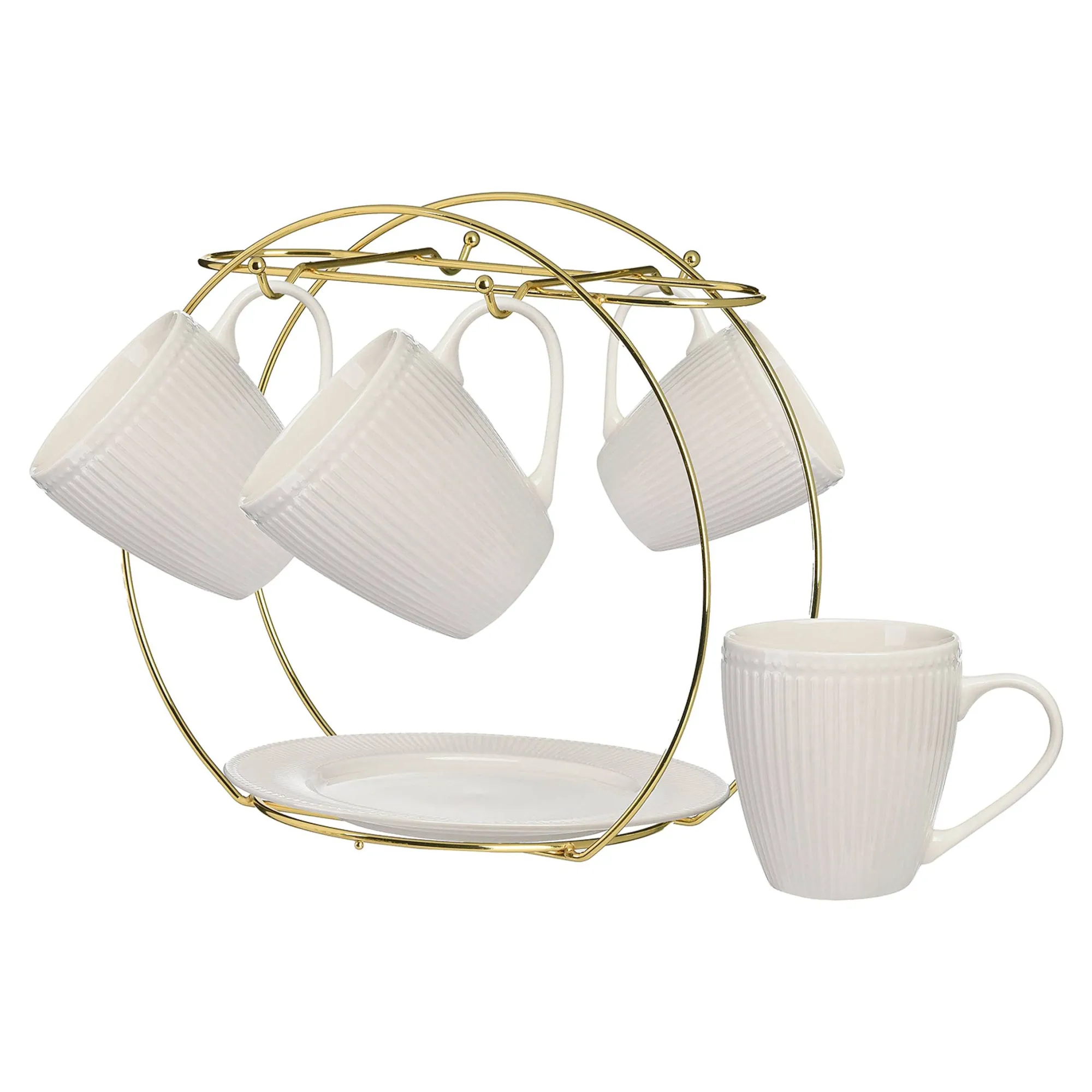 New Set D'Assiettes Et De Vaisselle Relief Vaisselle
