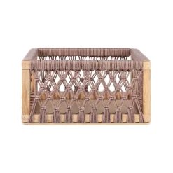Cheap Set De Boîtes De Rangement Macramee Idées De Cadeaux
