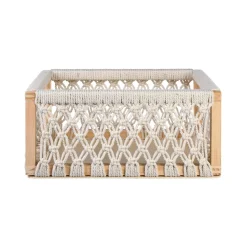 Hot Set De Boîtes De Rangement Macramee Idées De Cadeaux