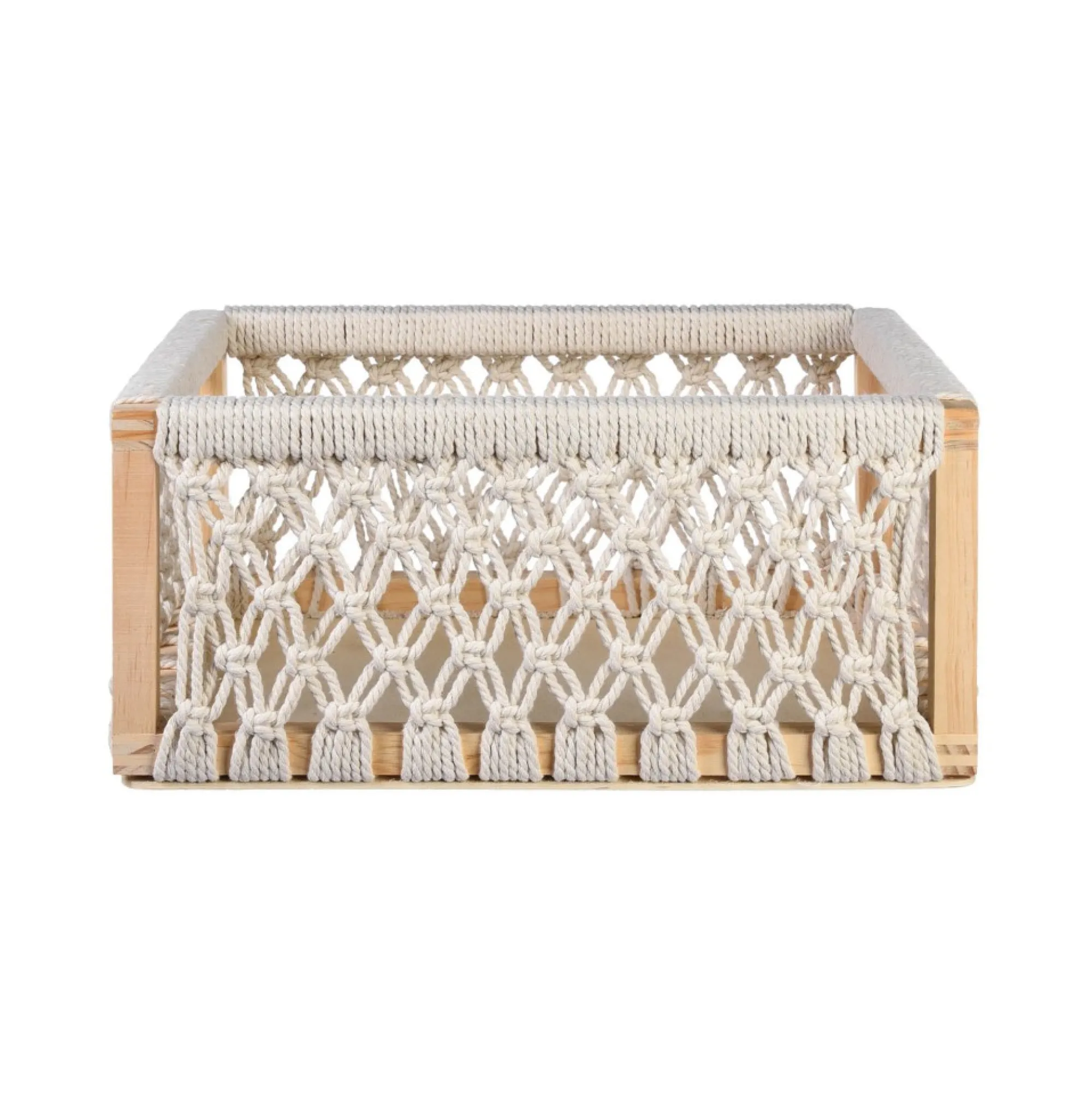 Hot Set De Boîtes De Rangement Macramee Idées De Cadeaux