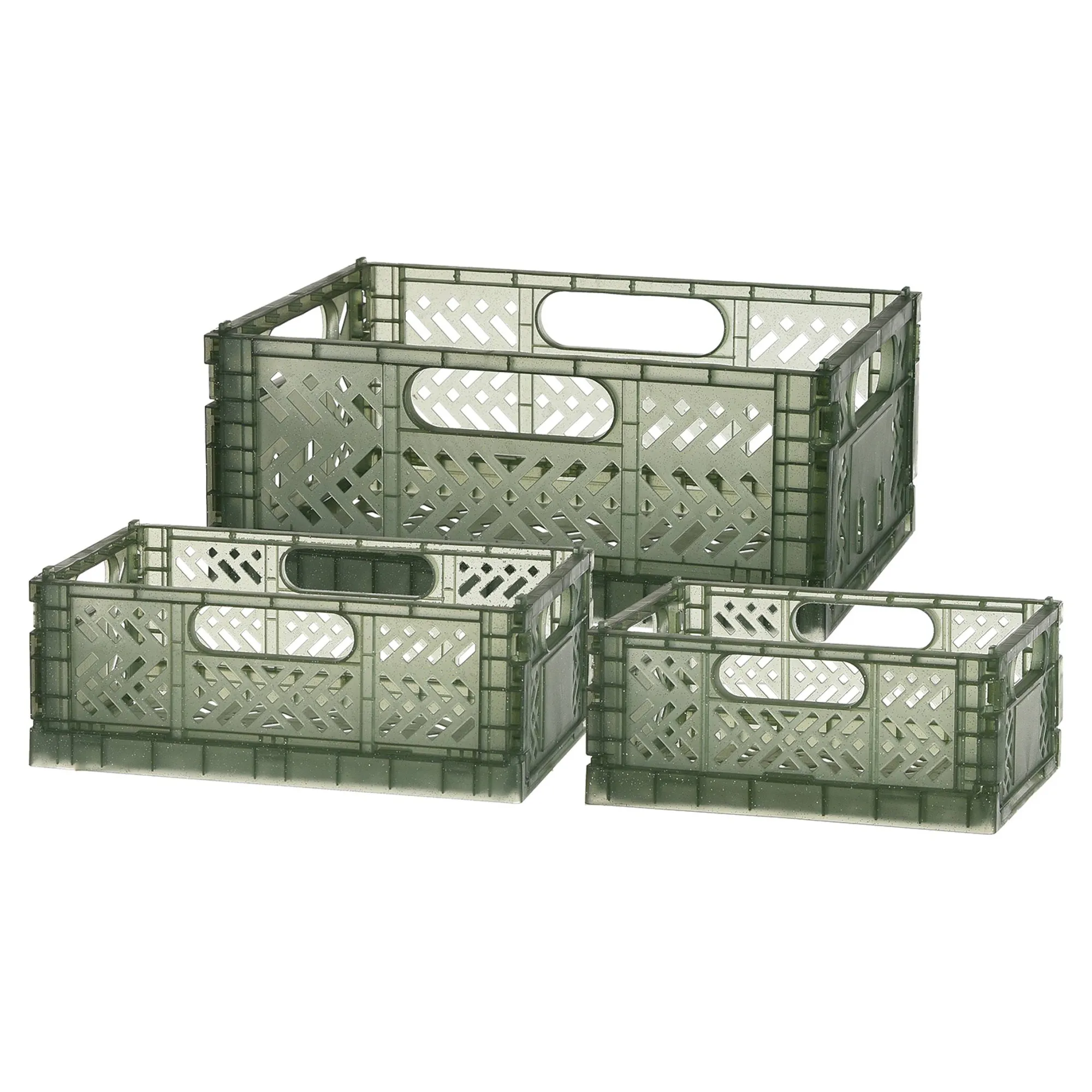 Online Set De Boîtes Pliantes Glitter Rangement