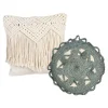 Cheap Set De Coussins En Jute Et Macrame Idées De Cadeaux