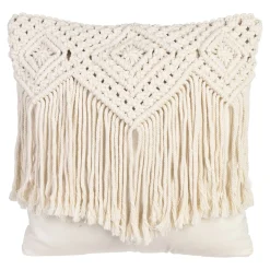 Cheap Set De Coussins En Jute Et Macrame Idées De Cadeaux