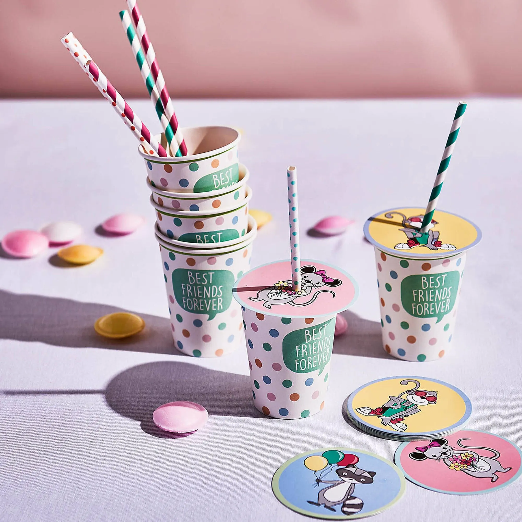 Cheap Set De Couvre-Verre Kids Vaisselle De Service