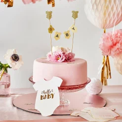 Cheap Set De Décoration De Gateau Babyshower Idées De Cadeaux