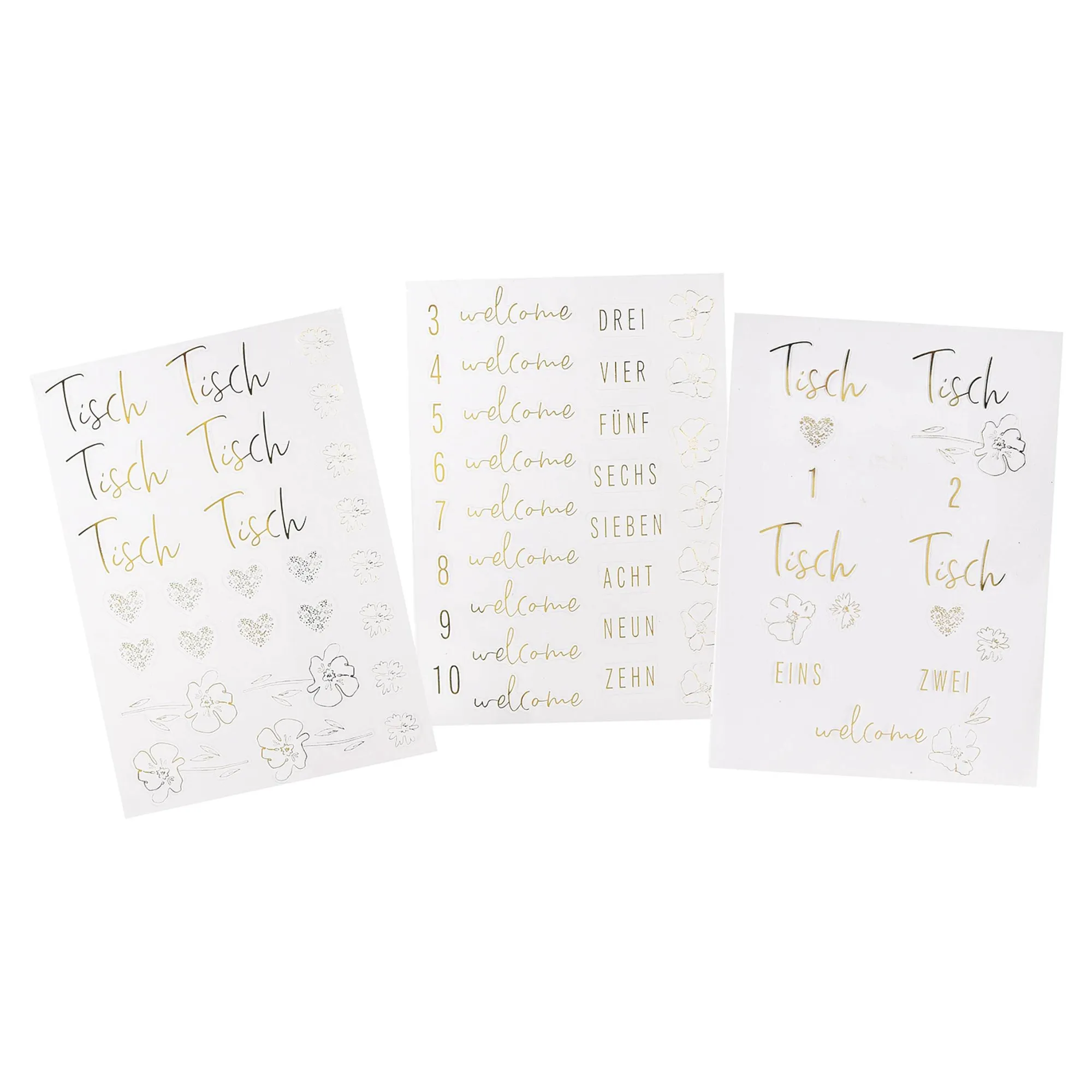 Store Set De Feuilles D'Autocollants Wedding Étiquettes Cadeaux