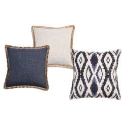 Best Sale Set De Housses De Coussin Batic & Cordon Coussins