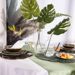 Discount Set De Table Monstrera Idées De Cadeaux