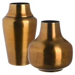 Fashion Set De Vases Metalliques Idées De Cadeaux
