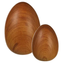 Cheap Set D'Objets Deco Oeuf Bois Figurines & Objets
